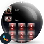 Logo of Theme Dialer Dusk Red android Application 